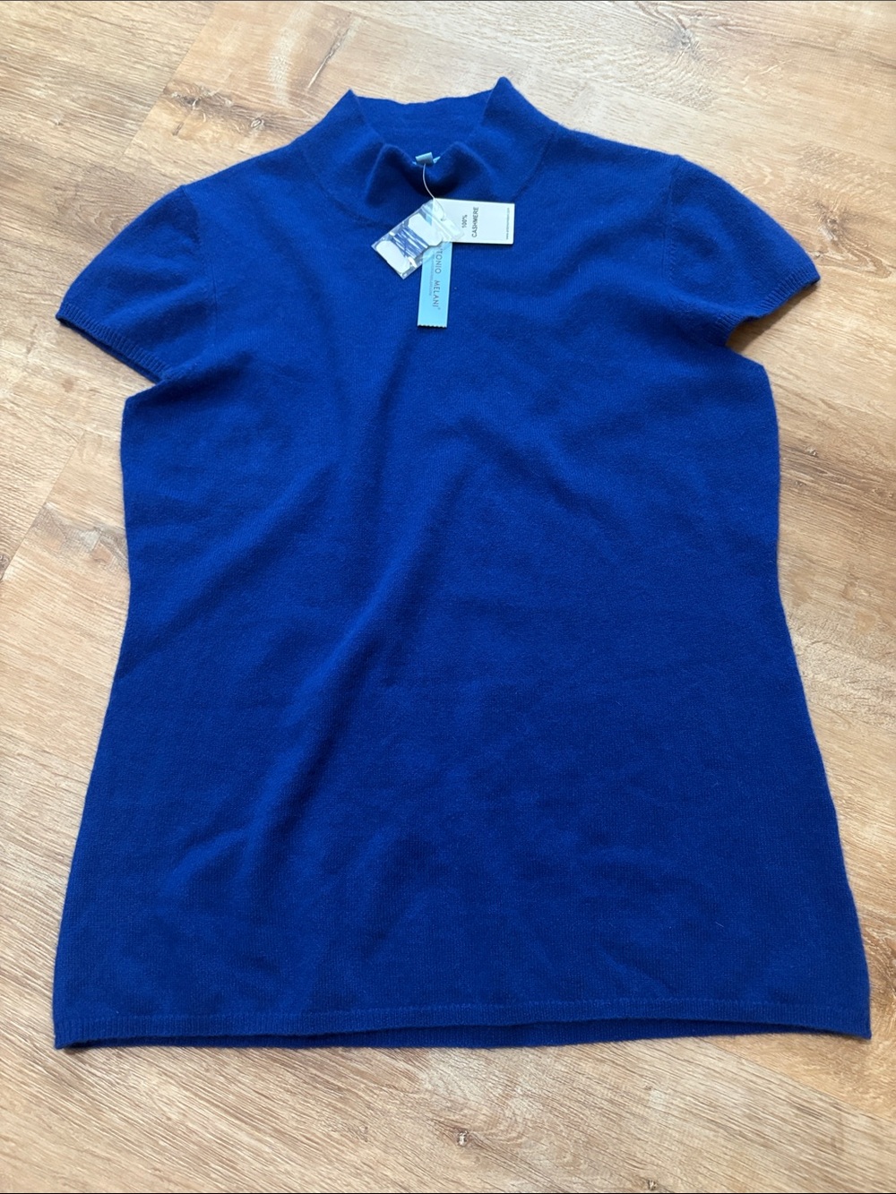 NWT Antonio Melani Chimson 100% Cashmere Elle Sweater Size L MSRP $119